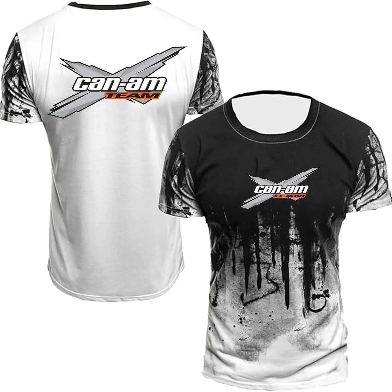 Mens T-Shirts Short Sleeved for C.a N- A.m Round Neck Tee Clothes Golf Tennis Undershirts Sports Tshirts Tops