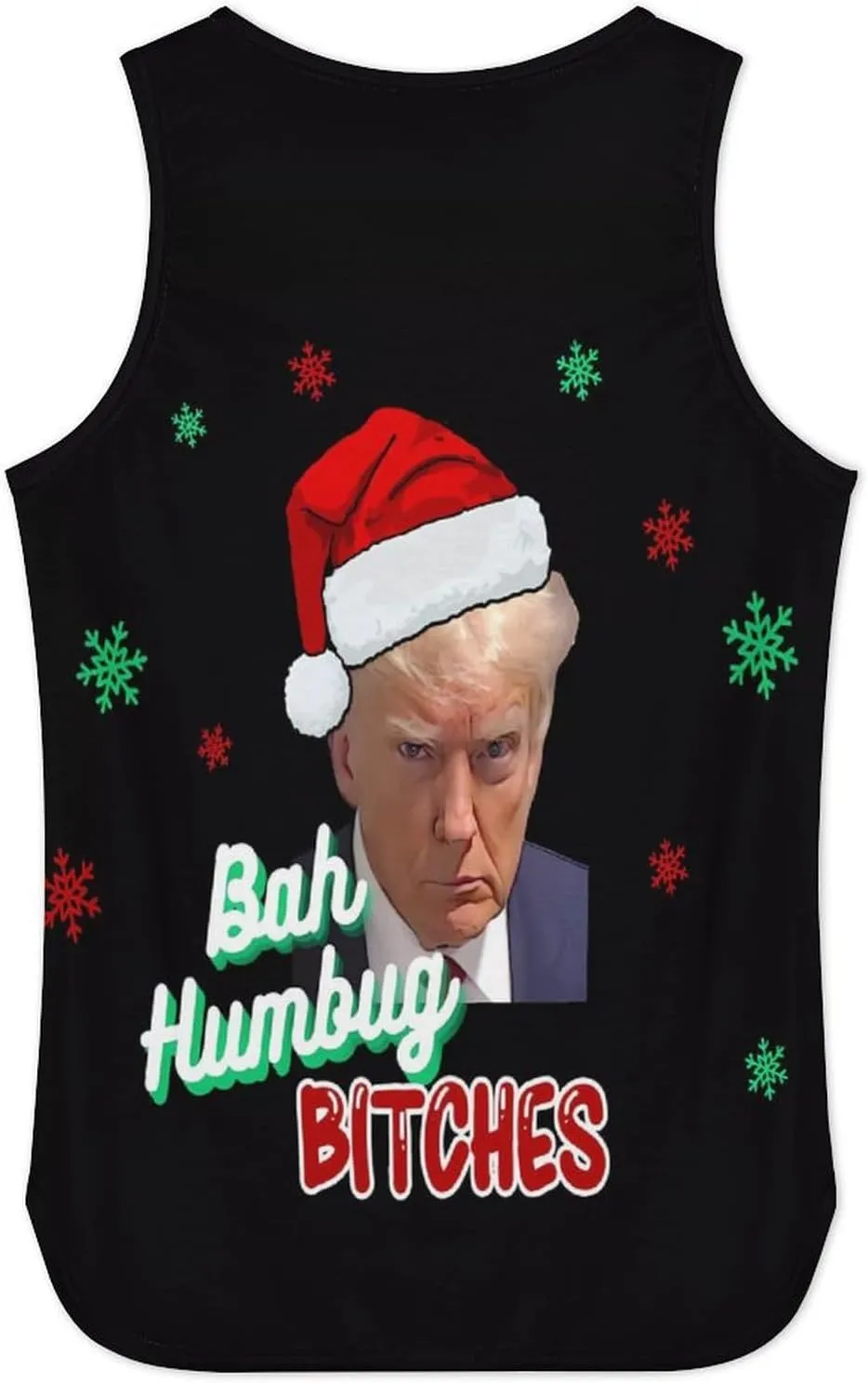 Mens Tank Tops Trump Casual Summer T-Shirts Beach Sleeveless Shirt Lightweight Casual Tee Shirt