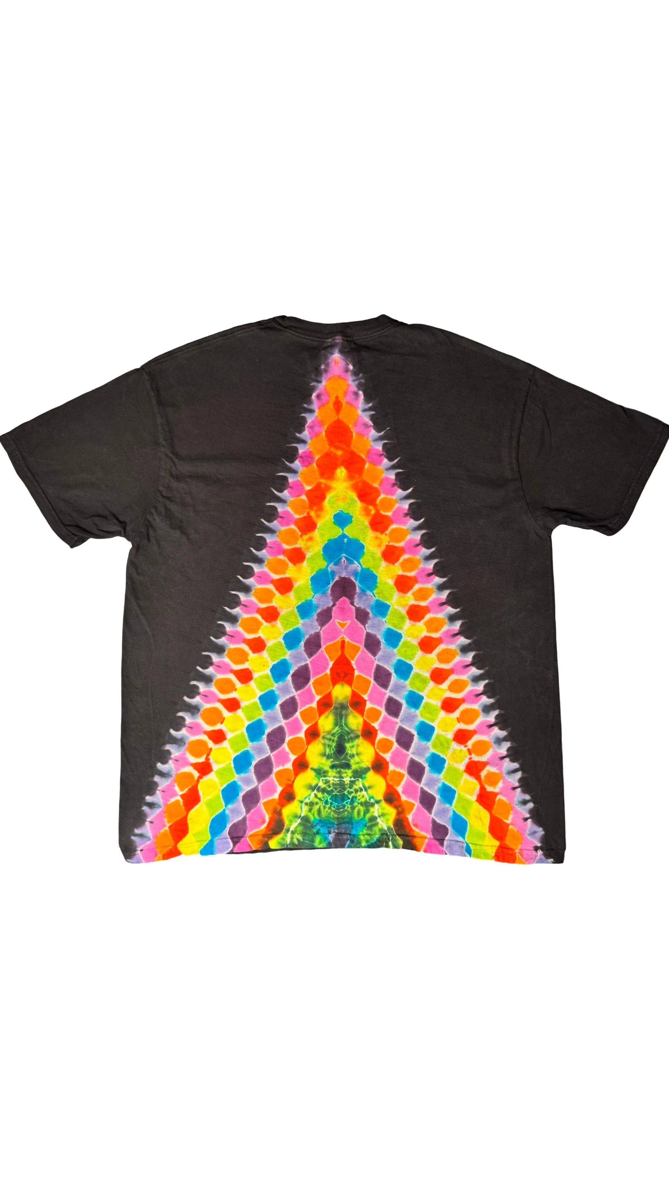Mr Monopoly Reverse Tie Dye Tee Shirt
