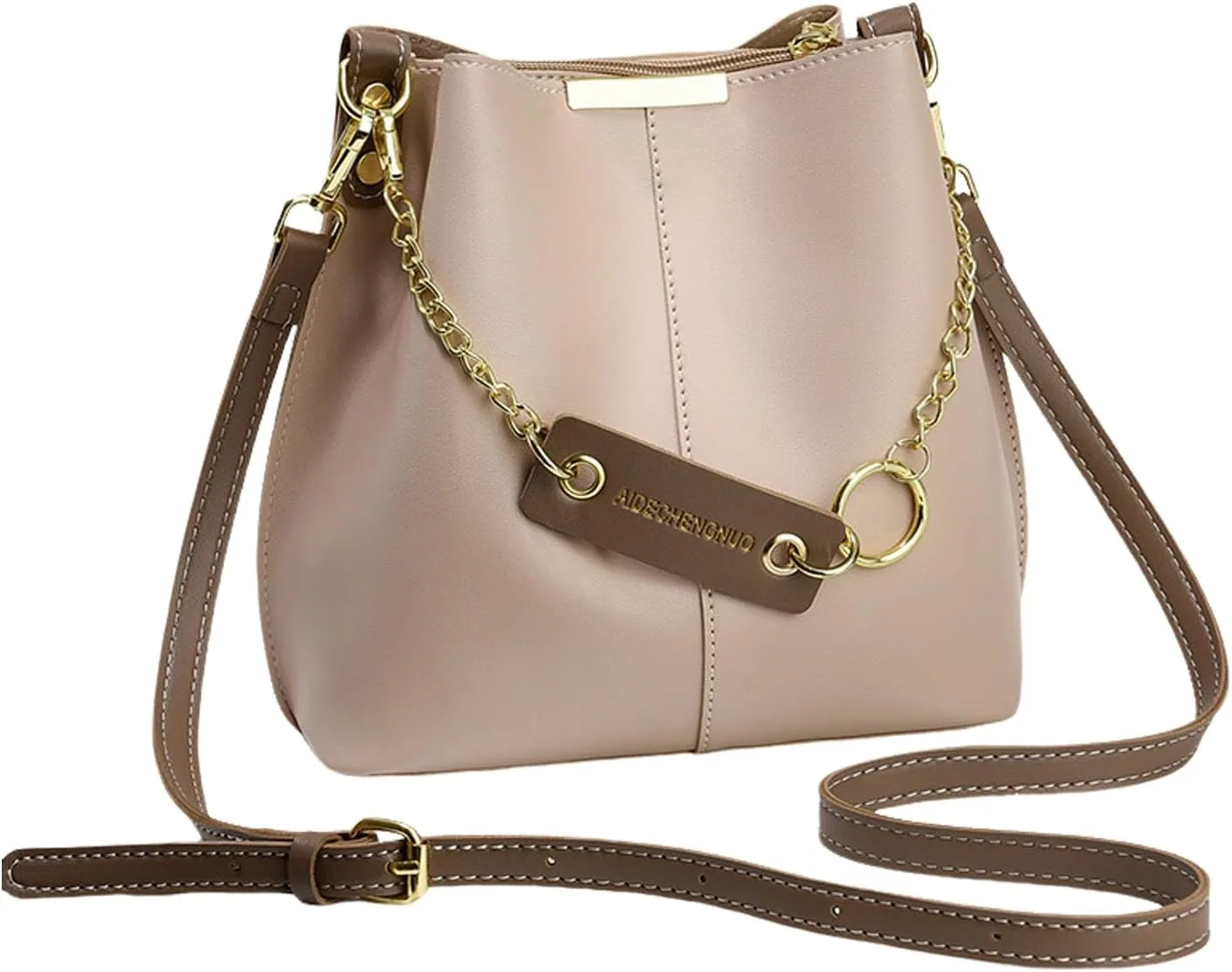 NICOLE & DORIS Women Handbags Crossbody Bag Ladies Bucket Bag Small Top Handle Bag Shoulder Bag