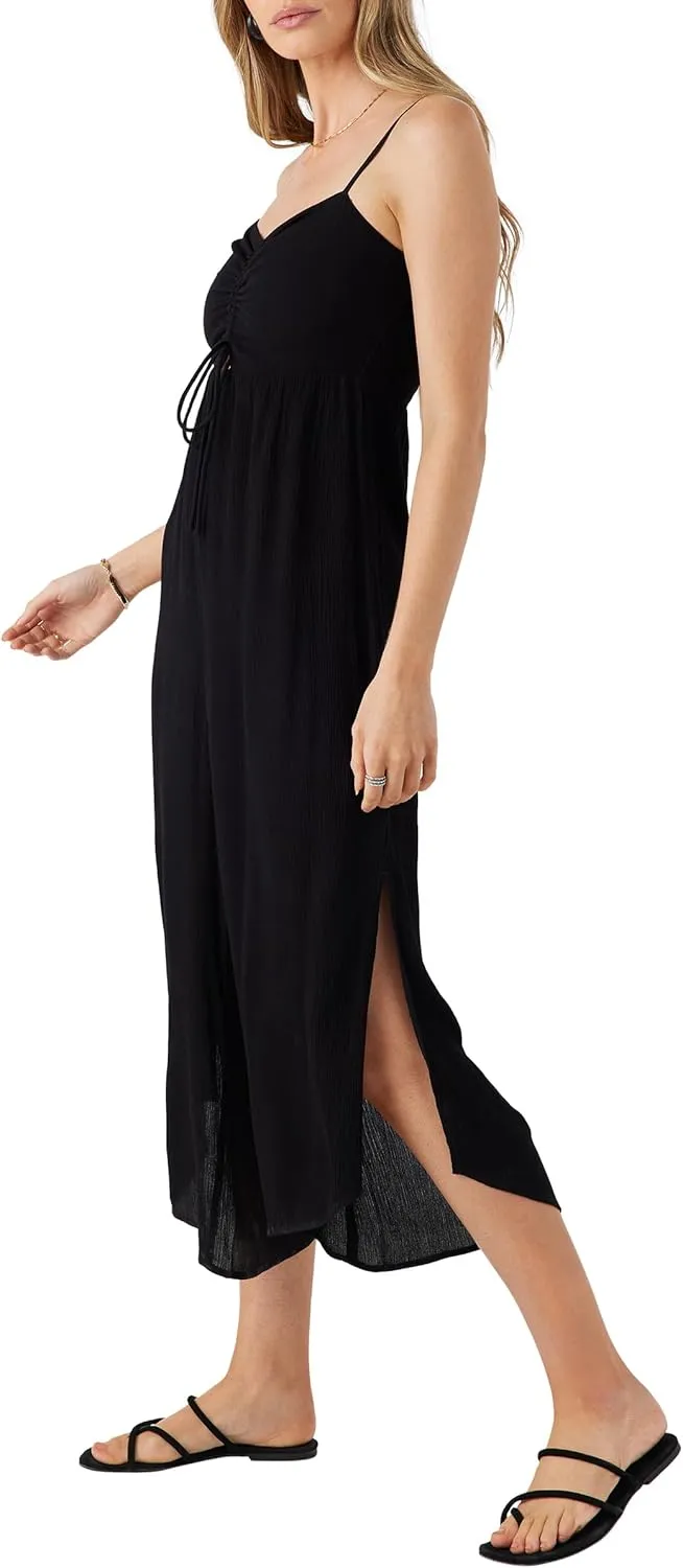 O'NEILL Sleeveless Cropped Wide Leg Jumpsuits for Women - Versatile Jumpsuits for Women Casual Wear for Daytime or Evening