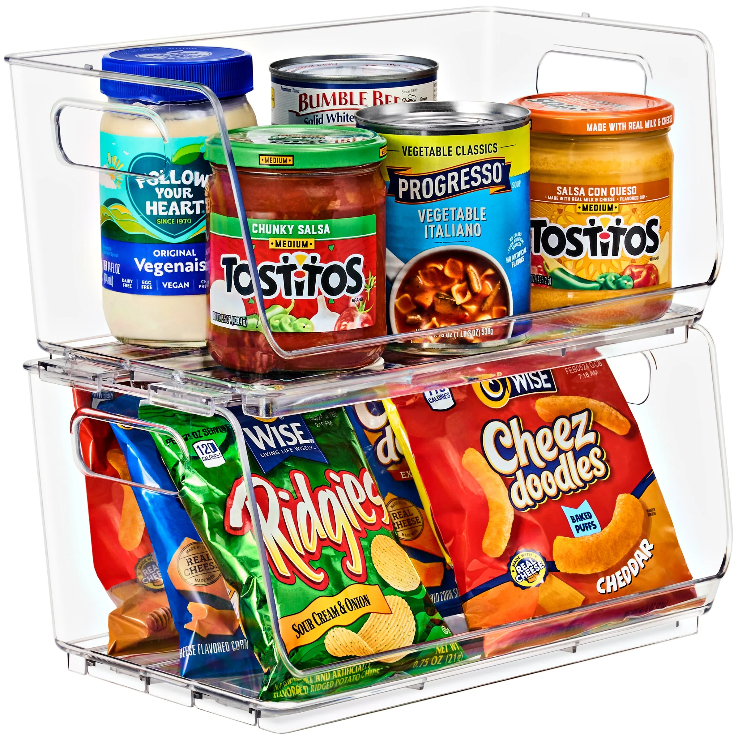 Open Front Bins Set