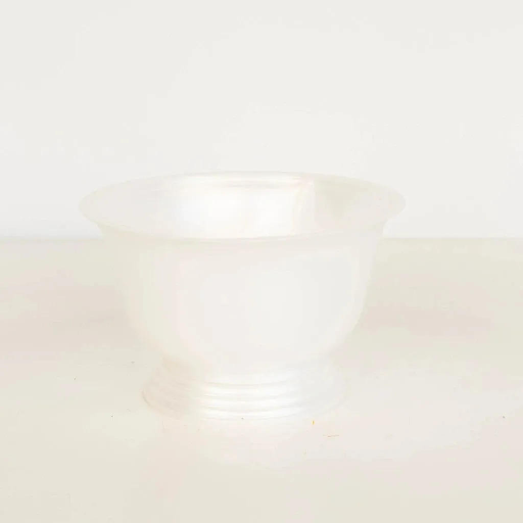 Pearl White Flower Bowl