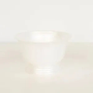 Pearl White Flower Bowl