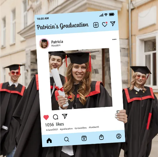 Personalized Instagram Selfie Frame