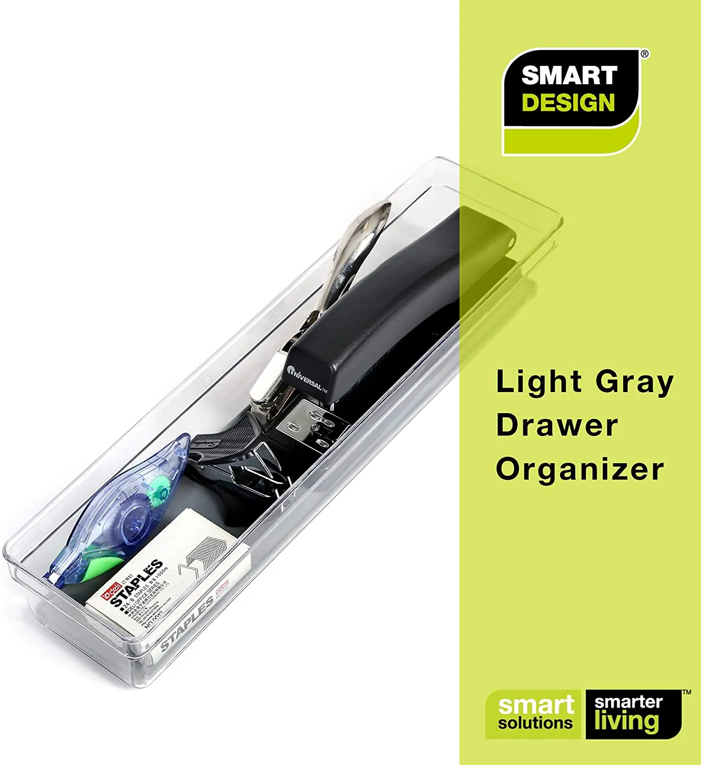 Plastic Drawer Organizer - 12 X 3 Inch