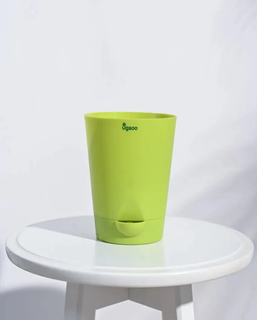 Posh Self-Watering Plastic Pots | Set of 5 | 6 inch