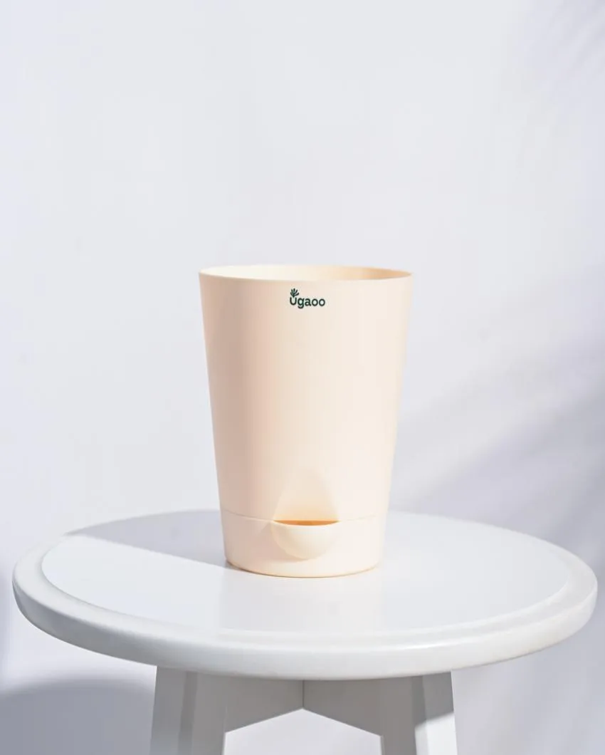 Posh Self-Watering Plastic Pots | Set of 5 | 6 inch