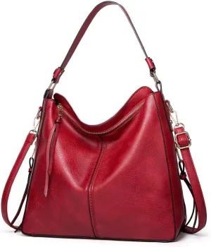 Purses for Women - Hobo Handbags Leather Shoulder Bags Large Capacity Tote Crossbody Bags with Adjustable Shoulder Strap