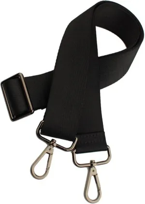 Replacement Adjustable Bag Strap for Shoulder Bags Men Briefcase Luggage Messenger Strap Women Bag Accessories (Color : Black-Gun Black)