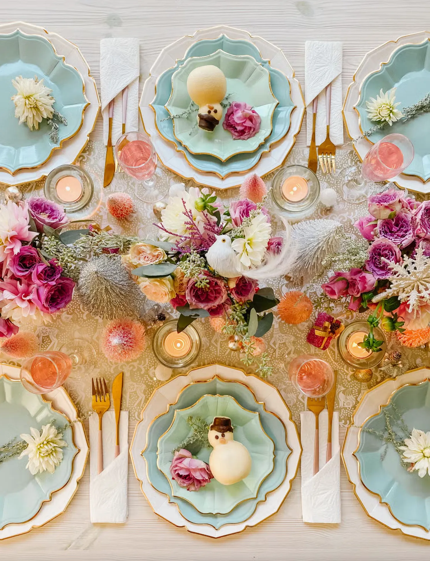 Sky Dinner Plates