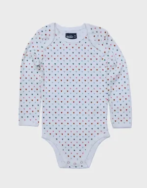 SSS Cloud Heart Long Sleeve Baby Rompers