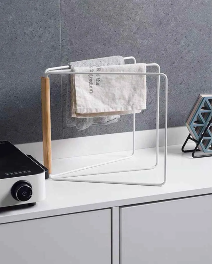 Stylish Metal Foldable Napkin Holder | 11 x 10 x 1 inches