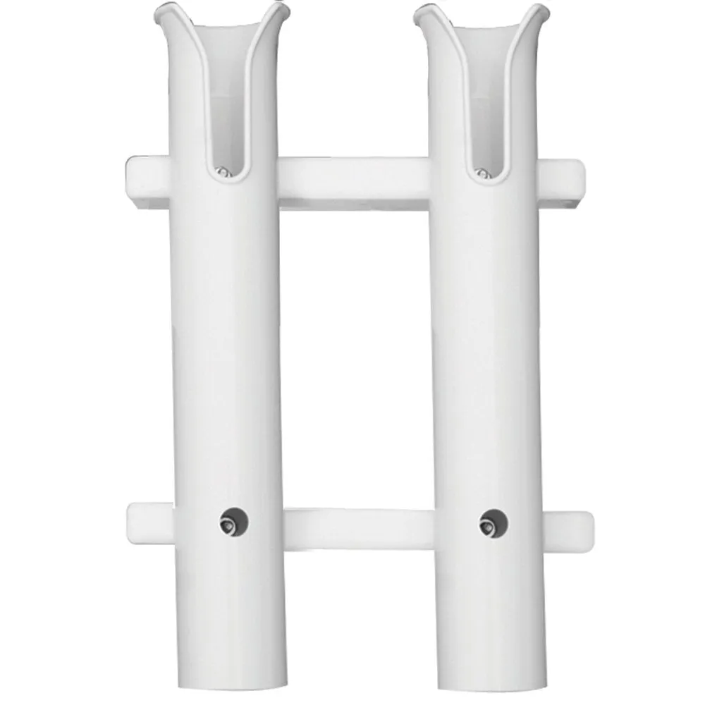 Taco Metals Rod Holder Dlx 2-Rod White P03-062W | 24