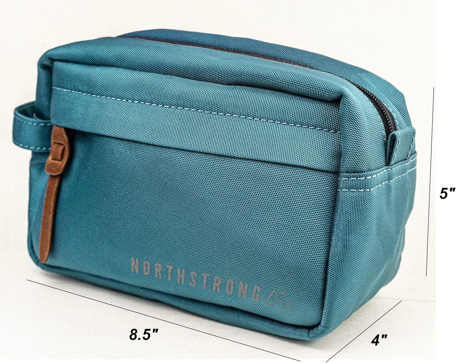Tetron Toiletry Bag for Men & Women, Water Resistant Dopp Kit Cosmetic Bag Travel Accessories, Shaving Kit Organizer, Ocean Breeze