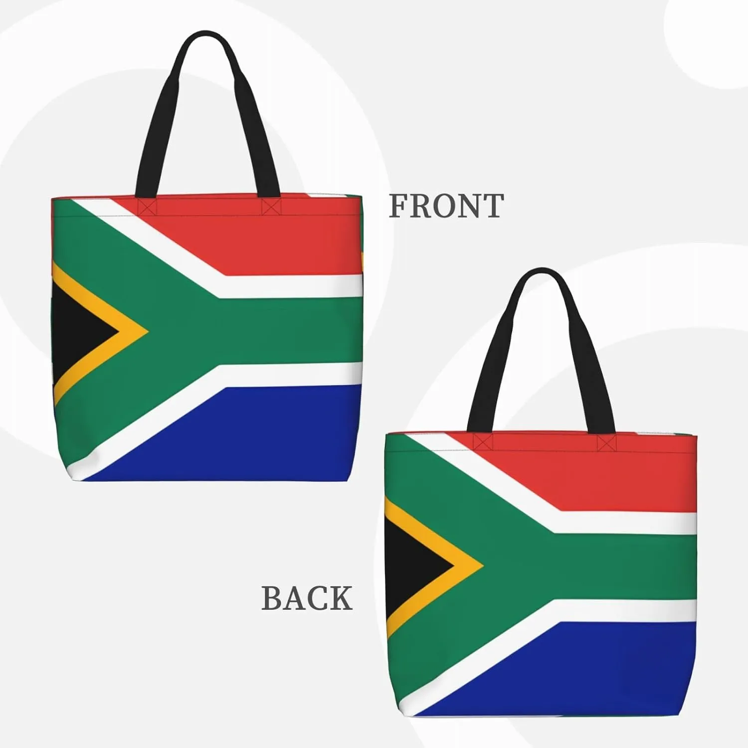 Tote Bag for Women Reusable Grocery Bags Surfboard Tote Bag with Inner Pocket Travel Tote for Shopping