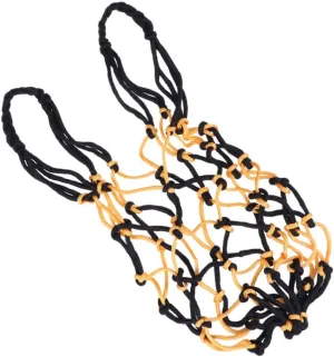 Totority Nylon Net Bag Sporting Basketball Netted Carrier Draw Ball Mesh Net Draw Mesh Net Nets Ball Storage Bag