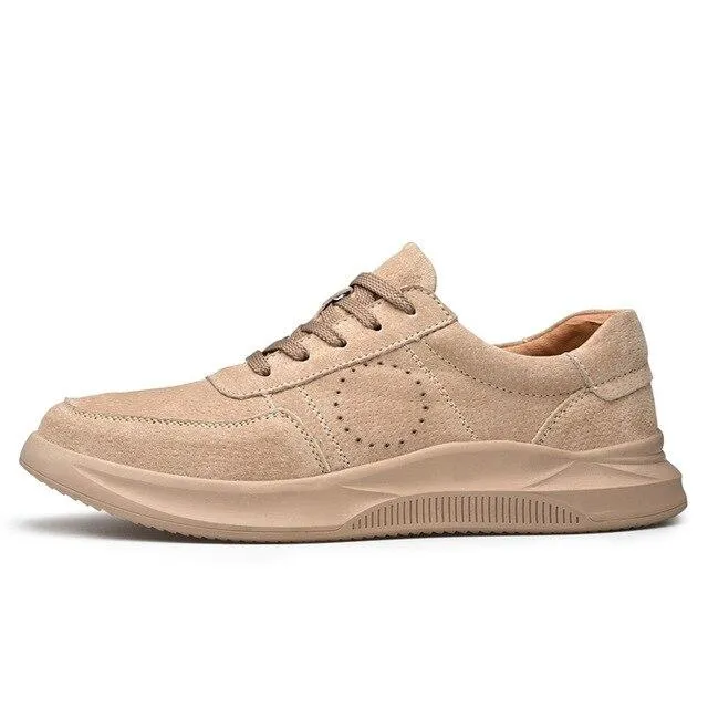 West Louis Suede Leather Fashion Flat Shoes