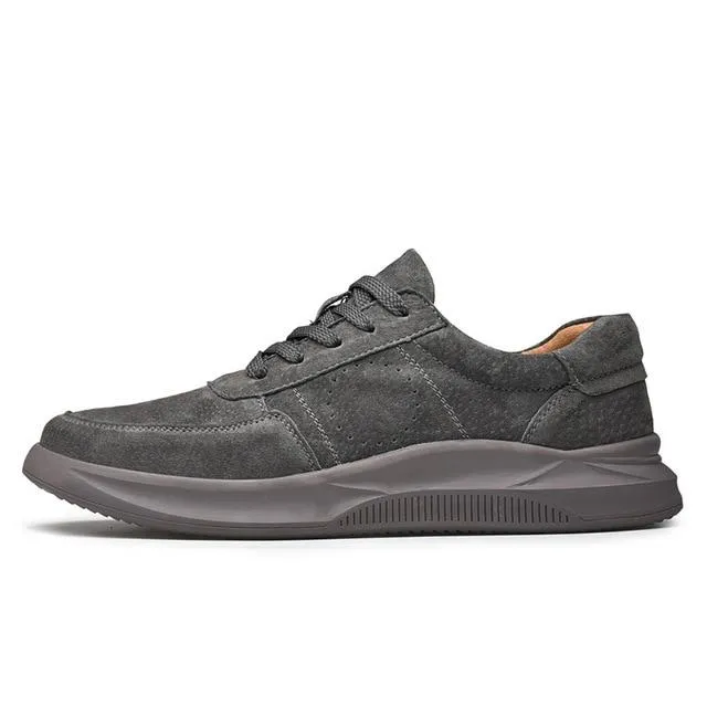 West Louis Suede Leather Fashion Flat Shoes
