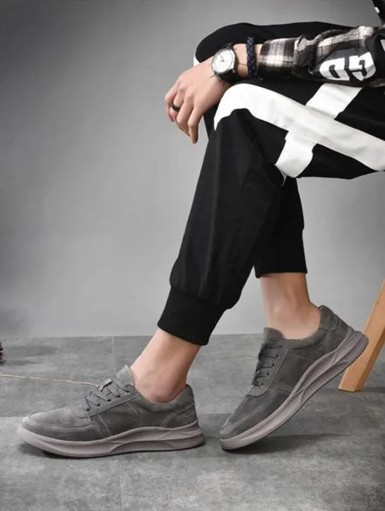 West Louis Suede Leather Fashion Flat Shoes