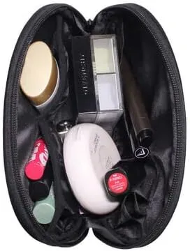 Women Cosmetic Bag for Purse Small Japanese Maneki Cats Makeup Bag Accessories Purse Bag Travel Organizer Pouch with Compartment