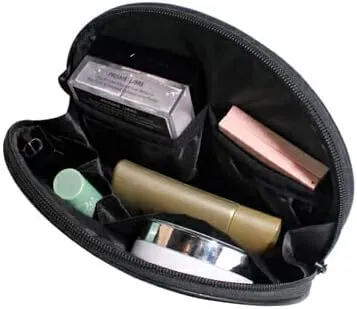 Women Cosmetic Bag for Purse Small Japanese Maneki Cats Makeup Bag Accessories Purse Bag Travel Organizer Pouch with Compartment