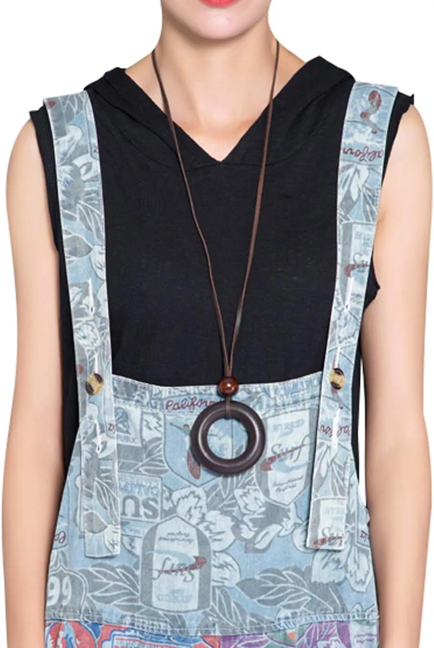 Women's Casual Loose Fit Jumpsuits Baggy Denim Bib Overalls