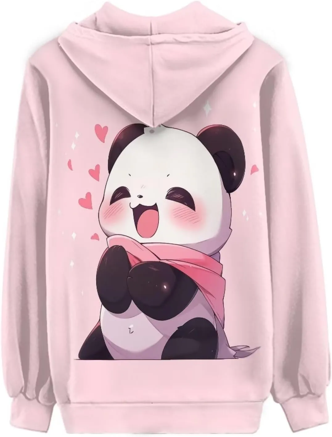 Women's Casual Pullover Long Sleeve Drawstring Hoodie Sweatshirt with Pockets XS-5XL