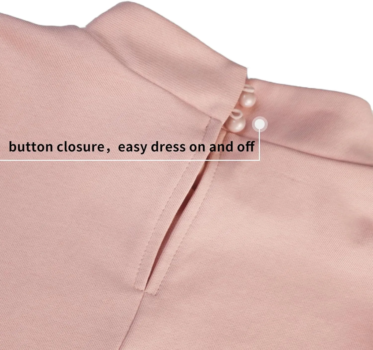 Women's Casual Ruffle Sleeve Mini Dress Soft Loose Fit Summer T-Shirt Dress with Flowy Hem
