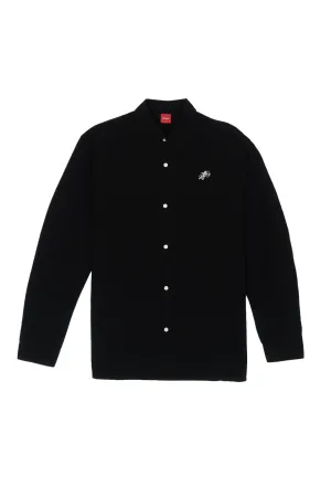 WORSHIP SUPPLIES CHERUB L/S SHIRT - WORN BLACK