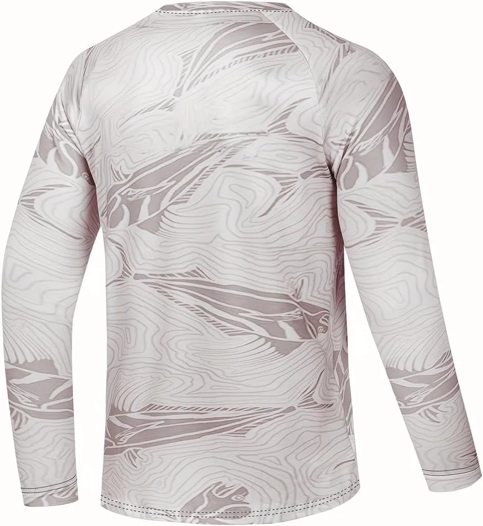 YIBIMOTTO Men's Fashion Fishing Sweatshirts Long Sleeve Running T-Shirts Quick Dry Cooling Outdoor Tee Tops
